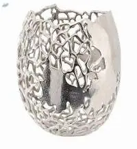 Round Perforated Flower Vase