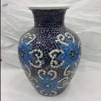 Mosaic Flower Vase