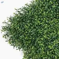 Plastic Artificial Boxwood Wall Grass Panel