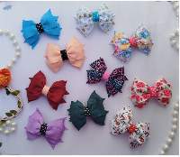 20-Pc Handmade Hair Clips for girls, Kids