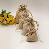 Small Jute Pouch Gifted Bags