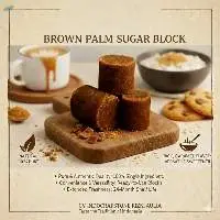 Pure Brown Palm Sugar Raw