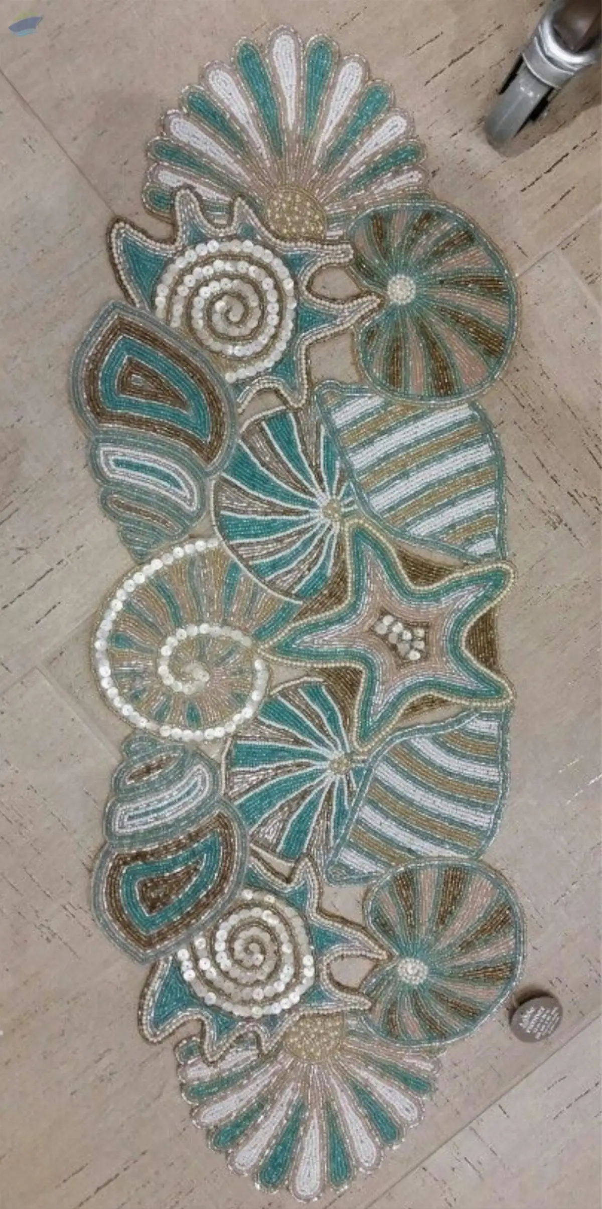 Beaded Table Runners