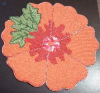 Beaded Table Mat