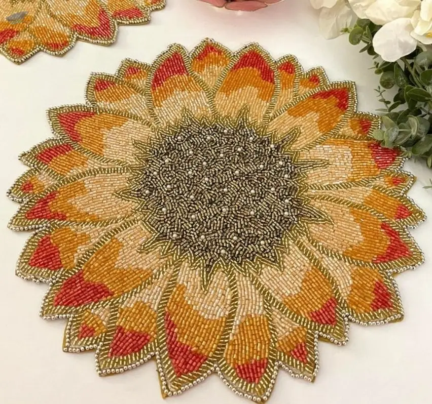 Beaded Table Placemat
