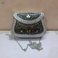 Metal Clutch Bag