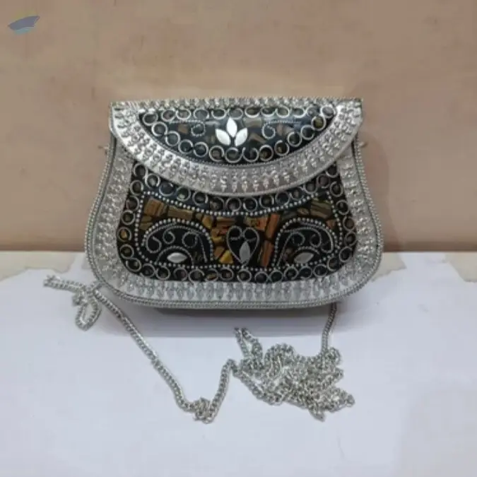 Metal Clutch Bag