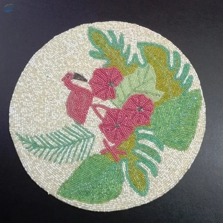 Beads Beaded Table Placemat