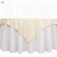 Round Jacard Table Top