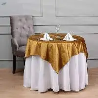 Beige Polyester Table Top