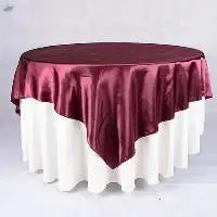 Satine Round Satin Table Top