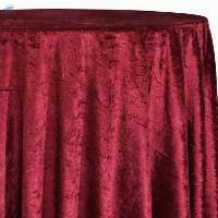 Round Velvet Table Top