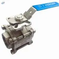 3-pc Iso5211 Direct Mounting Pad Ball Valves