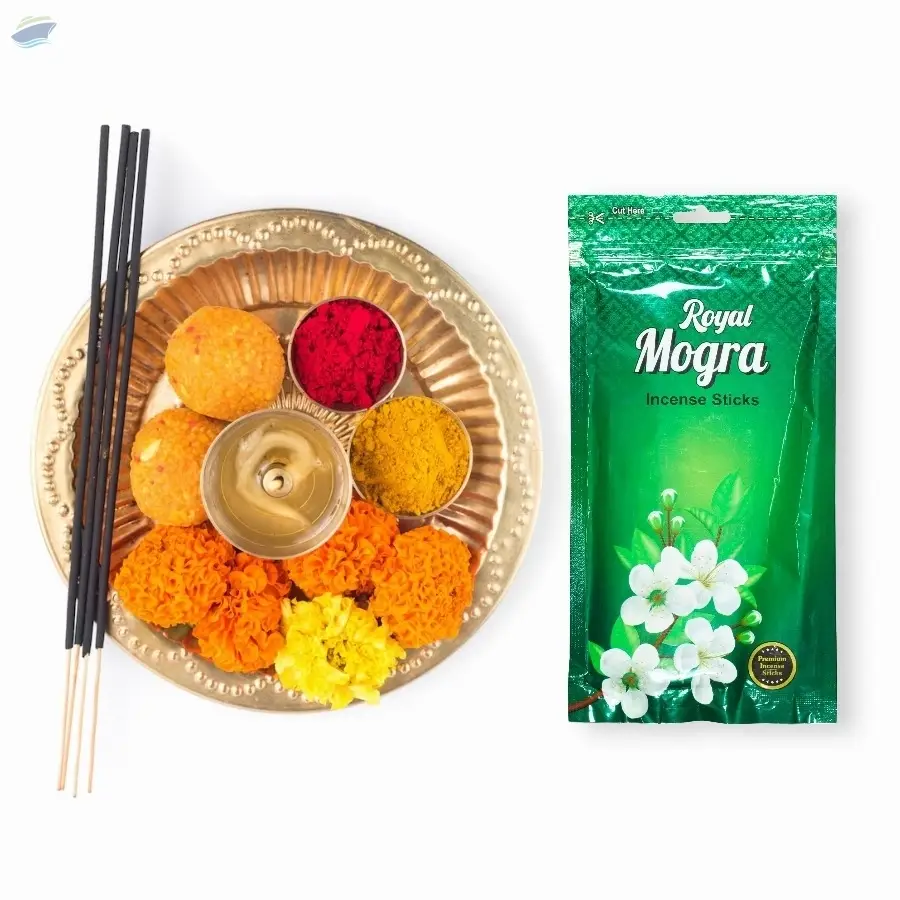 Royal Mogra Incense Zipper Pouch