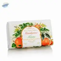 100% Vegetable Mandarin & Mint Soap