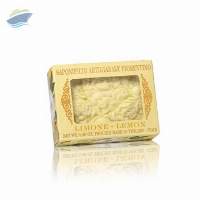 100% Vegetable Sculpted Lemon Soap