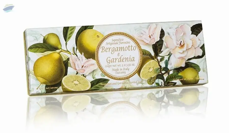 100% Vegetable Bergamot & Gardenia Soap