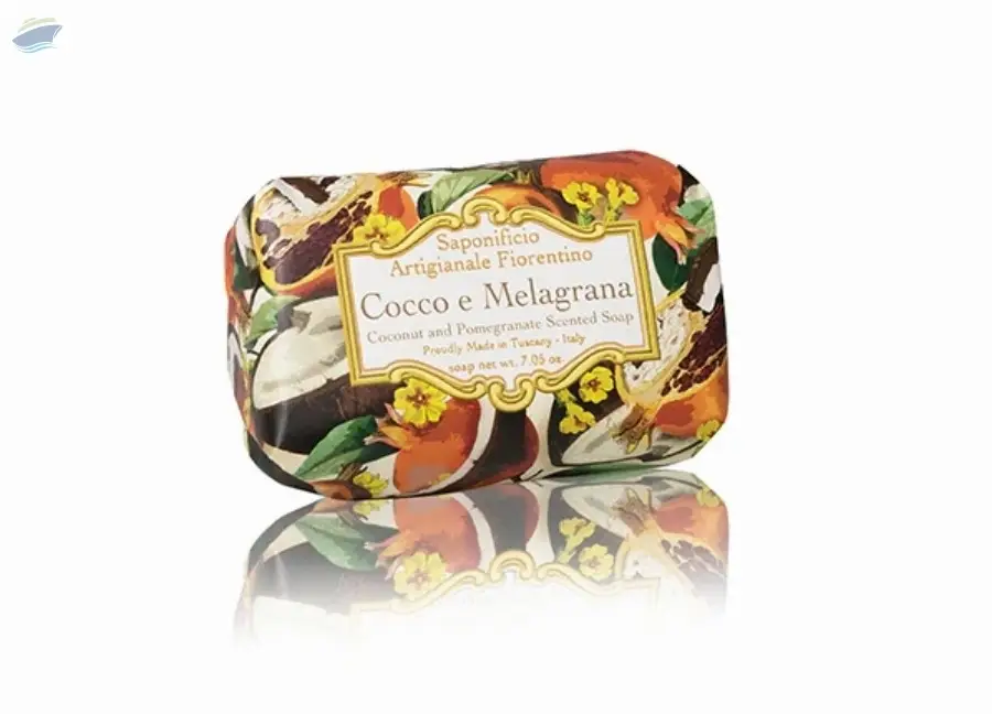 100% Vegetable Coconut & Pomegranate Soap
