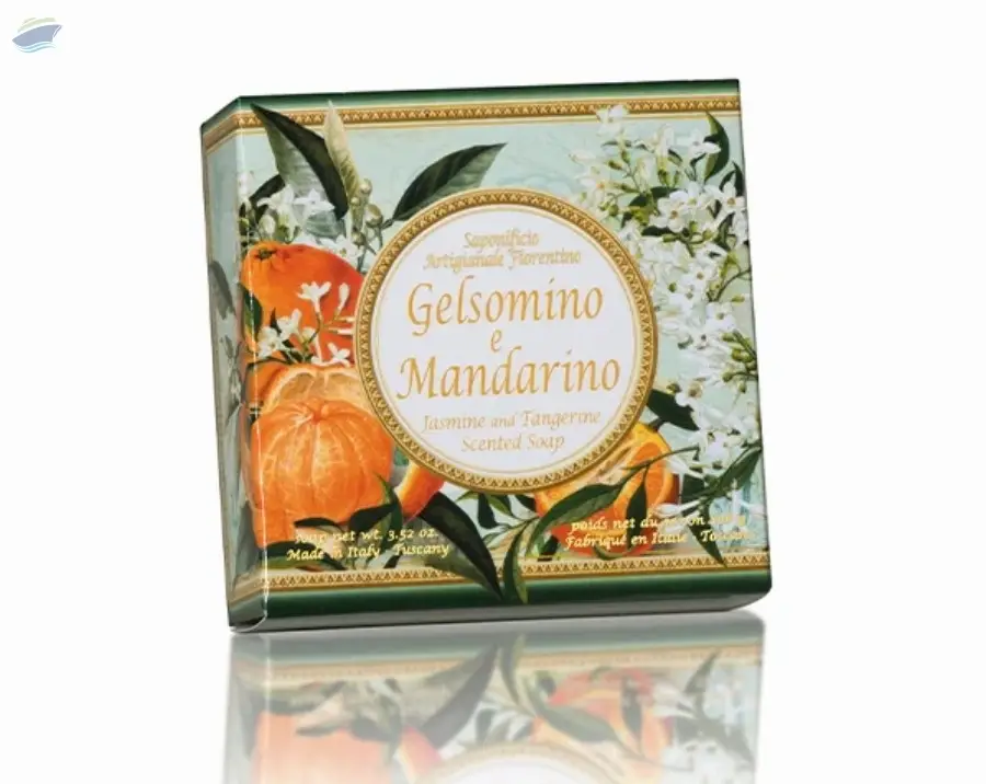 100% Vegetable Jasmine & Mandarin Soap