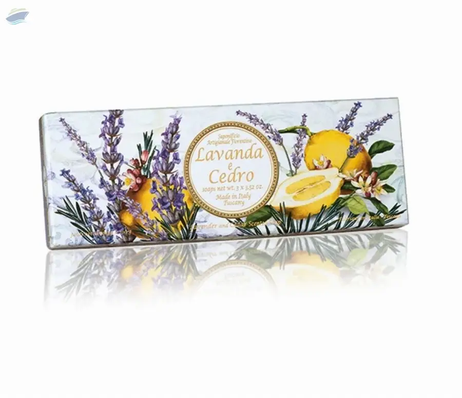 100% Vegetable Lavender & Cedar Soap