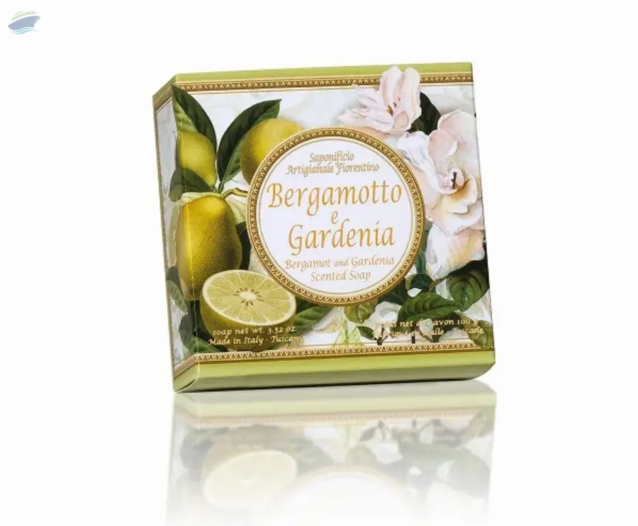 100% Vegetable Bergamot & Gardenia Soap