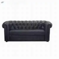 Chester Black Sofa