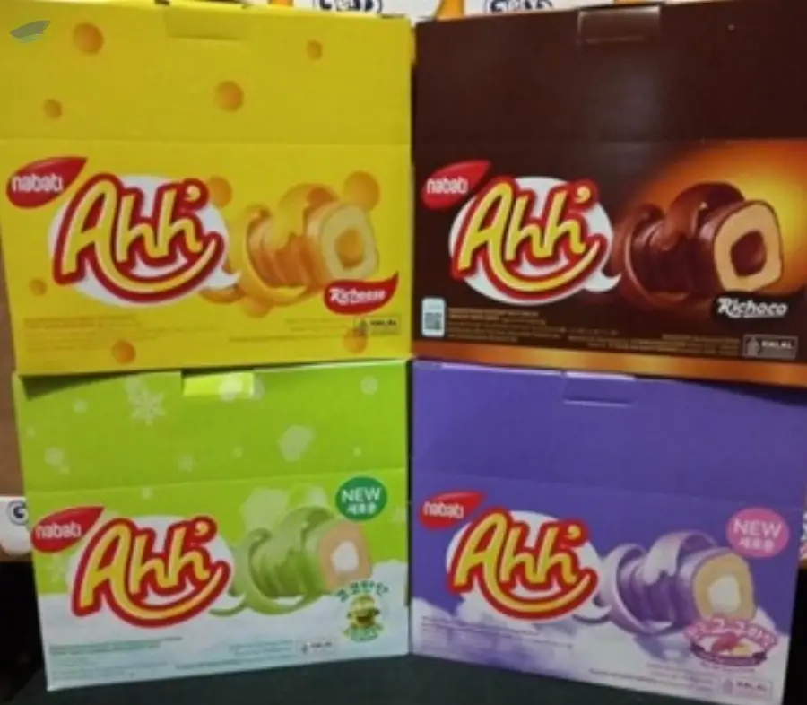 Richeese Nabati Ahh 10 Box X 20 Pcs X 4 Gr