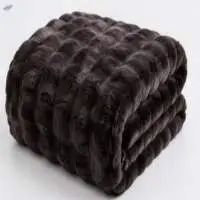 Luxury Premium Rabbit Fur Winter Blanket