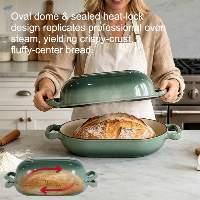 Private Label Enameled Cast Iron Bread Oven