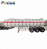 Aluminum Alloy Oil Tanker Trailer