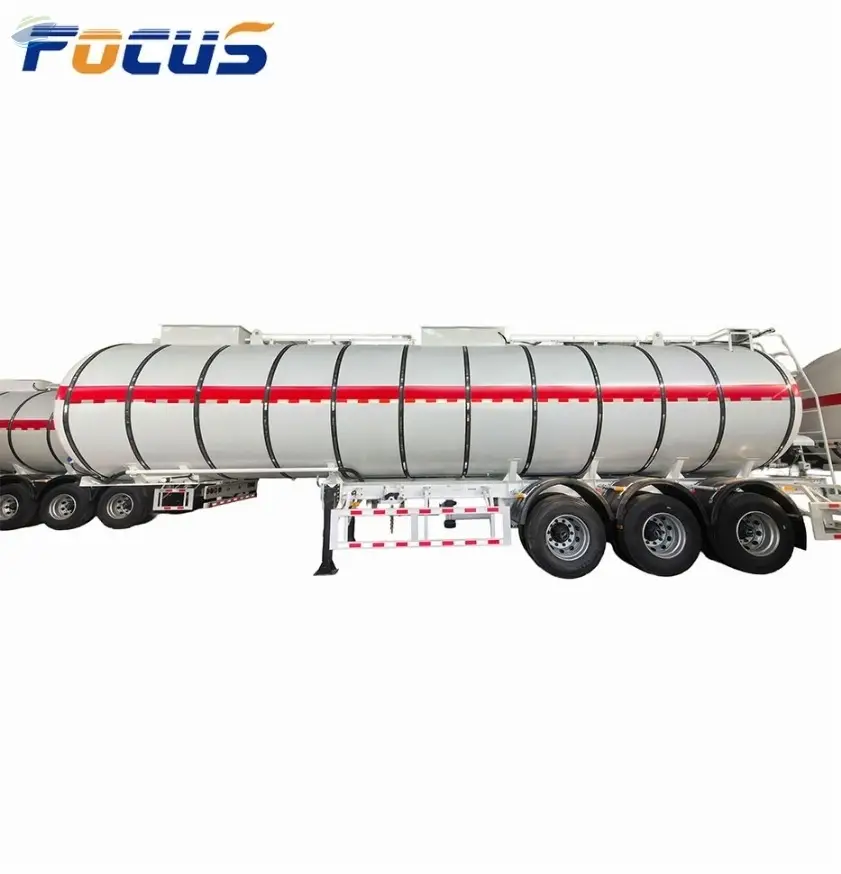Aluminum Alloy Oil Tanker Trailer