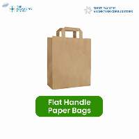 Flat Handle Paper Bag
