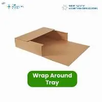 Durable Wrap Around Tray for Industrial Packagin