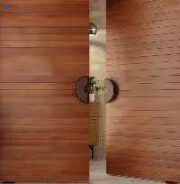 Wooden Pull Handle Eclipse Pull
