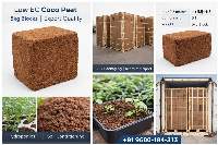 Low EC Coco Peat 5kg Blocks, Export Quality