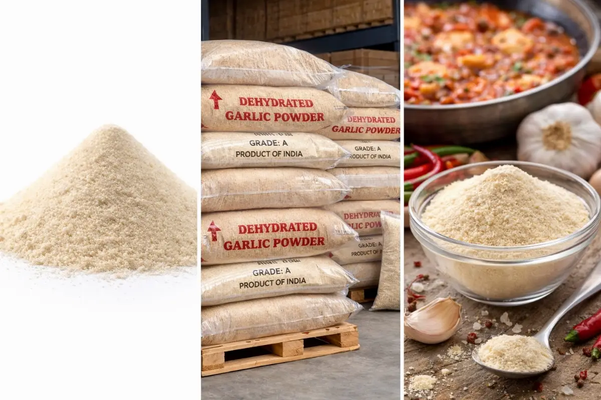 Dehydrated Garlic Powder A Grade Export Quality