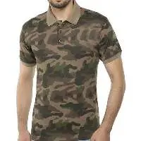 Men's Camouflage Printed for Shirt 100% Cotton