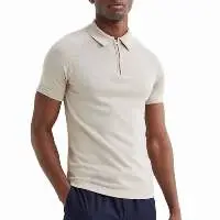 New Style Men's Polyester/Cotton Slim Fit Solid
