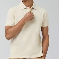 Custom Men's Business Polo Shirt Polyester  