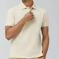 Custom Men's Business Polo Shirt Polyester  
