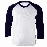 Full Sleeve Formal Plus Size Blank T-shirt Men 