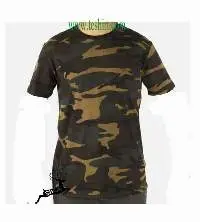 Custom Performance Camouflage T-Shirt Men Quick