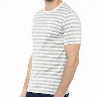 Yarn Dyed Cotton Unisex T-shirt Customized Desig