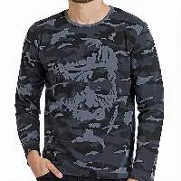 Unisex Plus Size Camouflage Custom T-Shirt