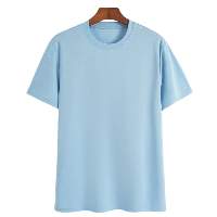 Latest Design Stand Collar Short Sleeve T-Shirt