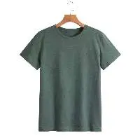 Mens 100% Cotton T-Shirt Breathable Eco-Friendly