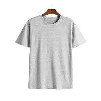 Mens 100% Cotton T-Shirt High Quality Breathable