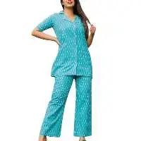 Bamboo Knitted Pajamas for Women Set Luxury Soft