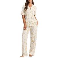 Bamboo Knitted Floral Paisley Elegant Women's