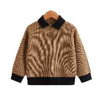 Modern Boys Sweater Design OEM Cotton Knitted 
